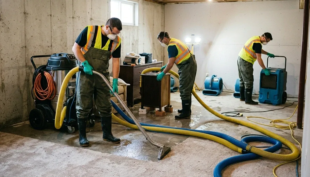 Basement Flood Cleanup Image 3
