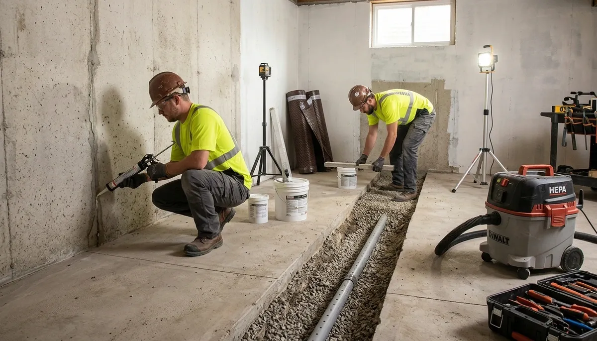 Basement Waterproofing Image 2