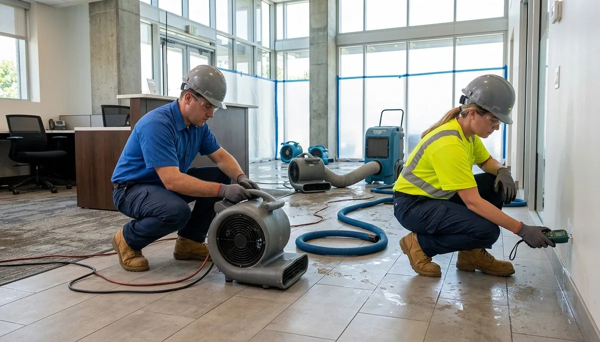 Commercial Water Damage Restoration Image 1