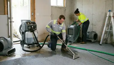 Emergency water removal service protecting a Yonkers, NY home from water damage