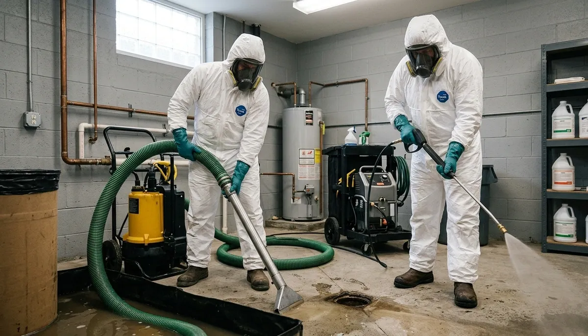 Sewage Cleanup Image 1