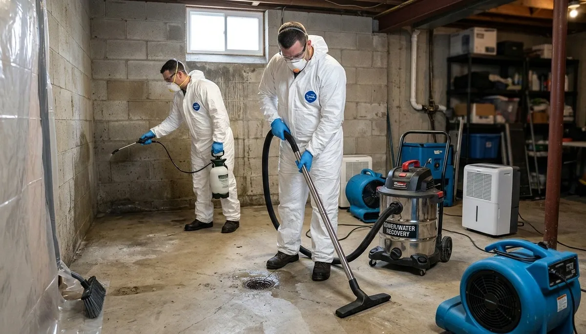 Sewer Backup Cleanup Image 1
