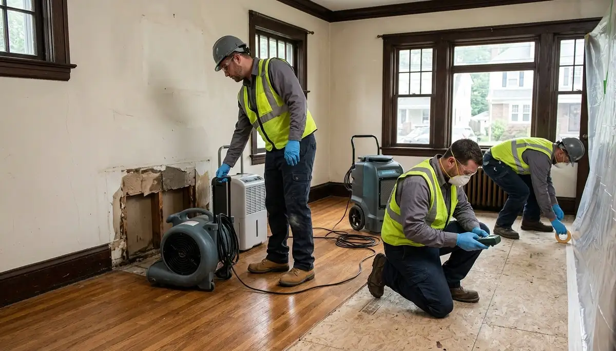 Water damage restoration services in Yonkers, NY, by local cleanup professionals